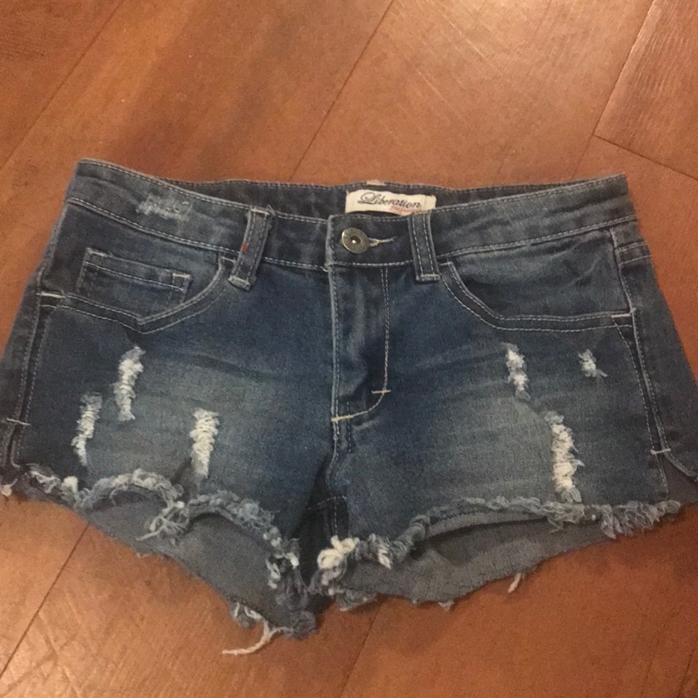 Jean shorts